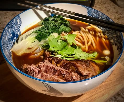 Complete Sacrilege Taiwanese Inspired Beef Noodle Soup Just The