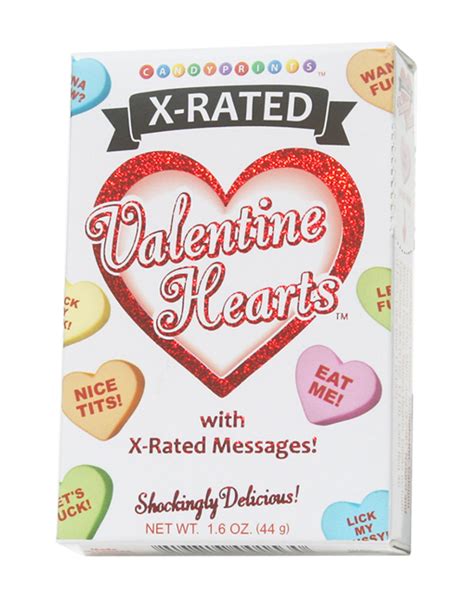 x rated valentine heart candy lover s lane