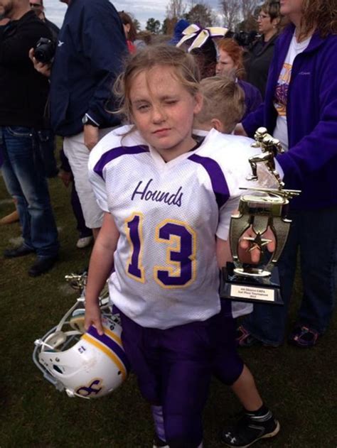 for the win today fans pass along pics of their girls on the gridiron