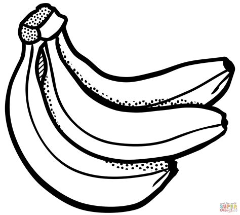 ausmalbild bananenstaude ausmalbilder kostenlos zum ausdrucken
