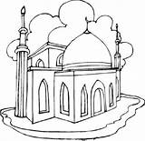 Ramadan Lantern Drawing Coloring Pages Getdrawings sketch template