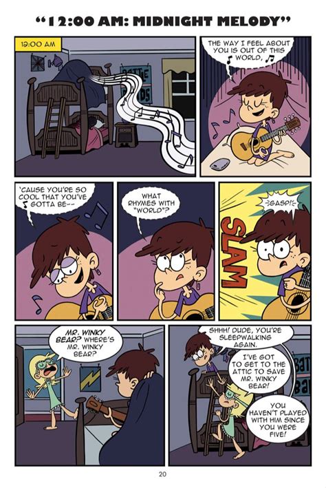 sam appears in luna s story and we get some saluna in the loud house 5th issue after dark