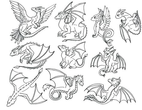 coloring pages cute dragons  getdrawings