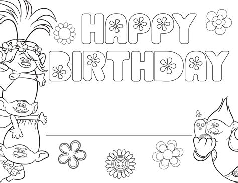 coloring printable birthday cards      massive