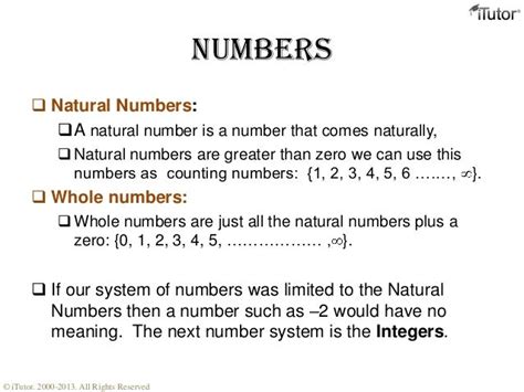 number system