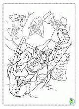 Thor Coloring Pages Printable Kids Book Marvel Dinokids Print Fun Color Coloriage sketch template