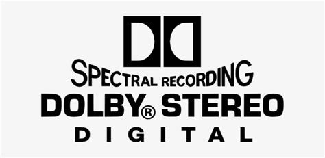dolby stereo digital  logo dolby stereo spectral recording transparent png