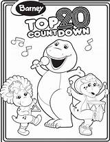 Barney Coloring Pages Countdown Top Bj Bop Colouring Baby Printable Friends Kids Valentine Hubpages Birthday Games Wikia Visit Preschool Wiki sketch template