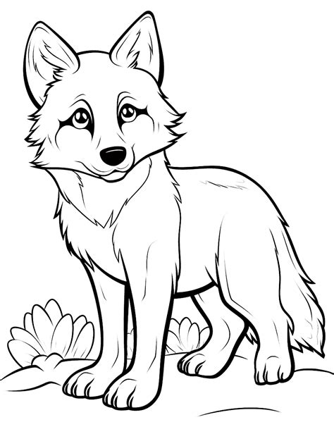 wolf coloring pages  printable sheets