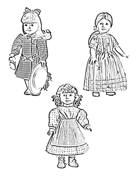 american girl doll printables coloring coloring pages