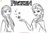Frozen Coloring Anna Pages Google Plus Twitter sketch template