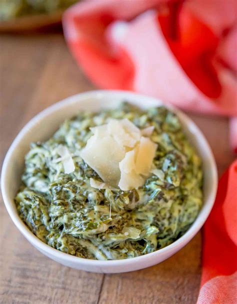 perfect holiday side dish creamy cheesy creamed spinach recipe