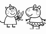 Peppa Pig Coloring Pages Printable Print Kids Suzy Christmas Color Clipart Family Colouring Sheets Anywhere Won Find George Getdrawings Scribblefun sketch template