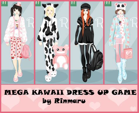 Mega Kawaii Dress Up Game By Rinmaru On Deviantart