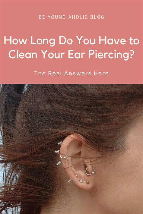 long     clean  ear piercing  real answers