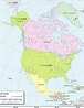 北アメリカ 地図 国名入り に対する画像結果.サイズ: 76 x 98。ソース: www.aflo.com