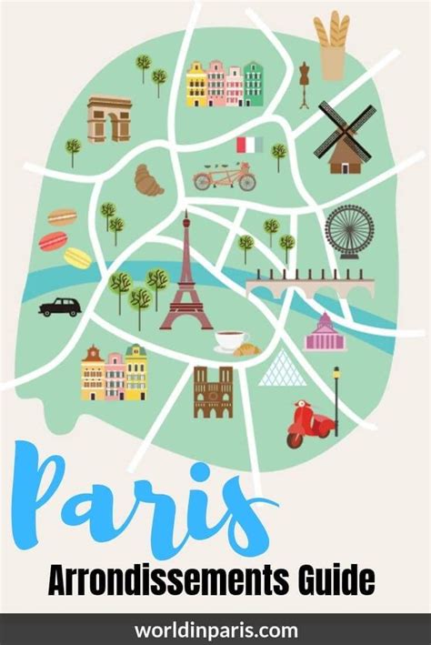 guide   arrondissements  paris paris districts    locals world  paris