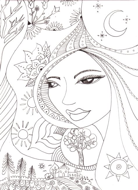free coloring pages for adults