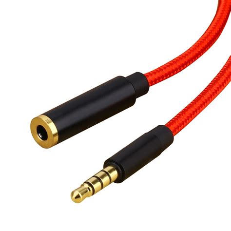audio extension cable mm jack male  female stereo aux cable audio extender cord