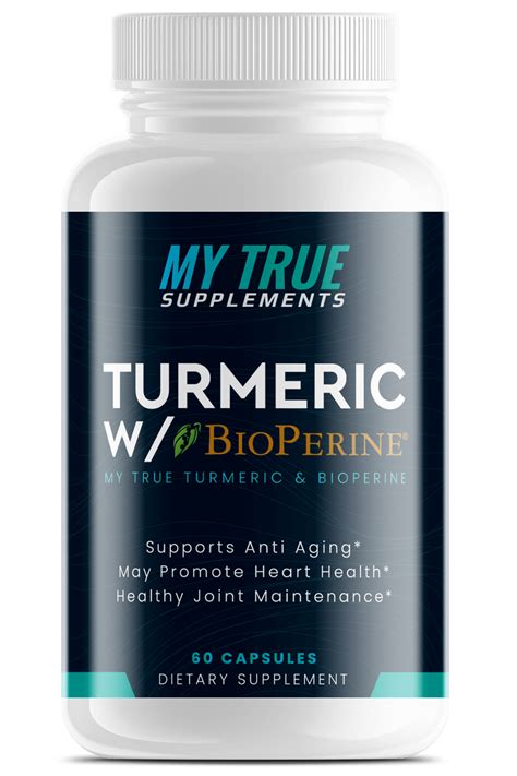 true turmeric  bioperine  true supplements