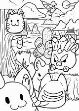 Slime Rancher Squishmallows Coloringonly Disegni Colorare Bambini sketch template