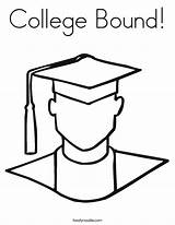 Coloring College Bound Grade First Come Pages Worksheet Class Outline Graduate Noodle Twisty Graduation Responsible Clipart Boy Am Grad Print sketch template