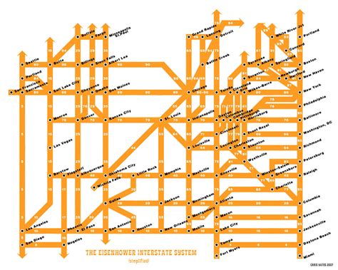 interstate highway system map revised gochi sanfrid