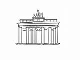 Tor Brandenburger Pariser Malvorlage Ausdrucken Malvorlagencr Clipartsfree sketch template