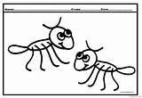 Coloring Pages Ant Antarctica Cute Kids Ants Getdrawings Getcolorings sketch template