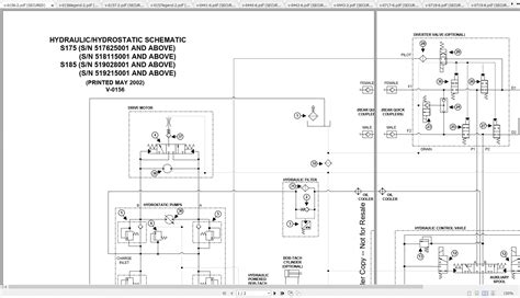 bobcat loader   hydraulic electrical schematic