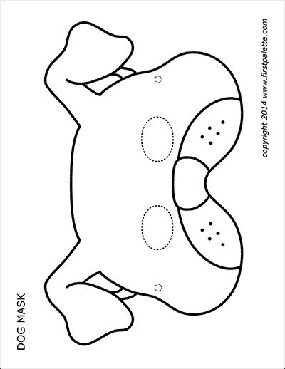 dog ears headband craft coloring pages freeda qualls coloring pages