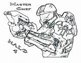 Pages Halo Coloring Reach Getcolorings sketch template