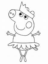 Peppa Pig Bailarina Cursos Gratuitos Suzy Onlinecursosgratuitos sketch template