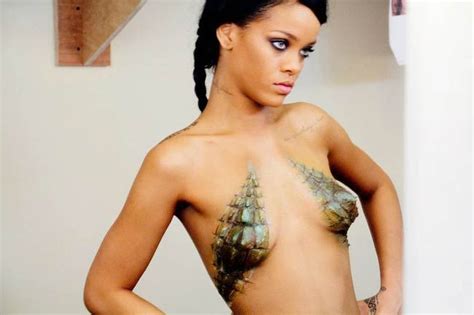 rihanna bares all for nude ad indiatoday