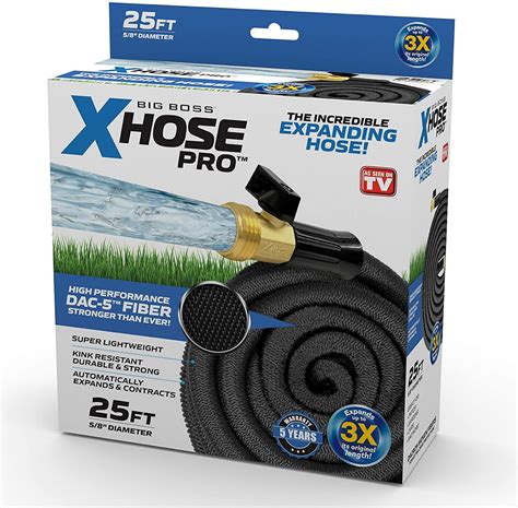 xhose pro expandable garden hose  generation xhose original expandable hose tough