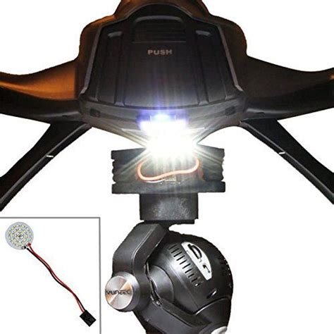 drone fans white  night searching head light  yuneec  quadcopter super bright