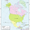 北アメリカ 地図 国名入り に対する画像結果.サイズ: 105 x 106。ソース: mall.aflo.com