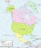 北アメリカ 地図 国名入り に対する画像結果.サイズ: 84 x 100。ソース: mall.aflo.com