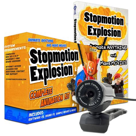 stopmotion explosion complete animation kit walmartcom walmartcom