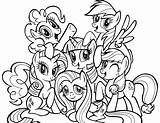 Ponyville Ponei Desene Ponies Desenat Imagini Equestria Coloringtop Twilight Pentru sketch template