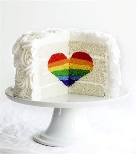 Rainbow Heart Cake 5 Inspiring Surprise Inside Cakes Popsugar Food