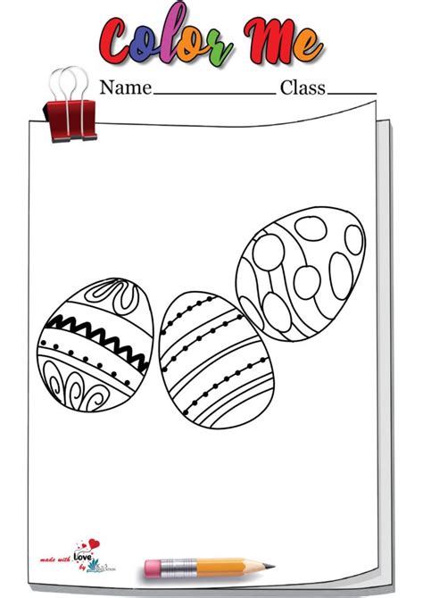 easter egg hunt coloring pages
