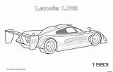 Lc2 Lancia Voiture sketch template