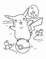 Pokemon Coloring Pages Pikachu Sheets Colouring Printable Printables Kids Choose Board A5 sketch template