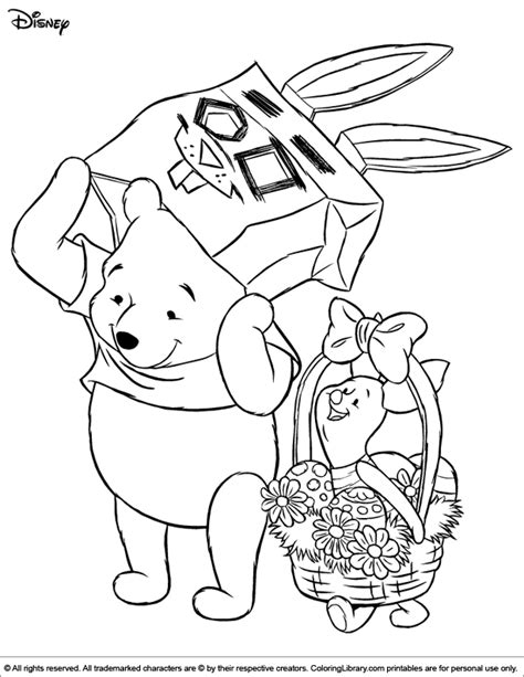 easter disney coloring book printable coloring library