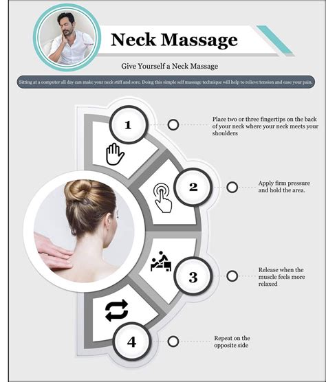 massage massage techniques neck pain soreness relieve tension  care ease