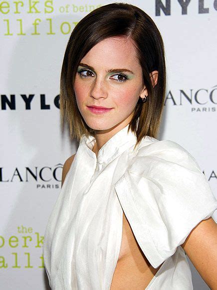 Emma Watson Short Straight Hair Cute Cuts Pinterest