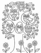Coloring Owl Tree Amazon Pages Color Colouring Pokemon sketch template