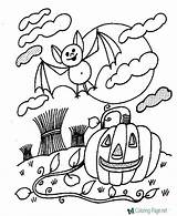 Halloween Coloring Printable Pages Below Click sketch template