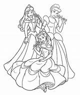 Princesas Mewarnai Princes Gratistodo Paud Hitam Rapunzel Pintarmewarnai sketch template